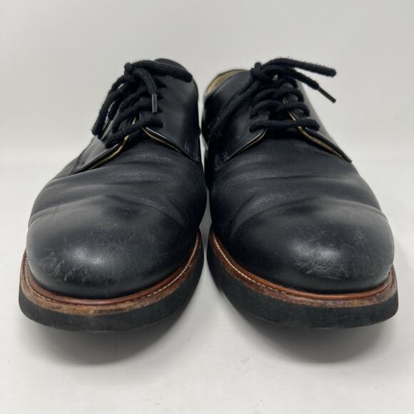 Samuel Hubbard Rainy Day Founder Oxford Black Leather‎ Dress Shoes Men’s Size 10 - Picture 5 of 10